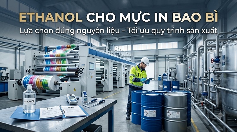 Ethanol Trong Mực In Bao Bì: Vai Trò, Ứng Dụng Và Tiêu Chí Lựa Chọn